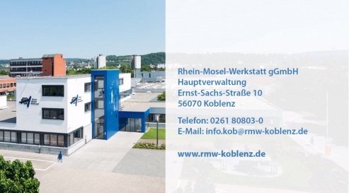 Rhein-Mosel Werkstatt
© RMW Rhein-Mosel Werkstatt
© RMW