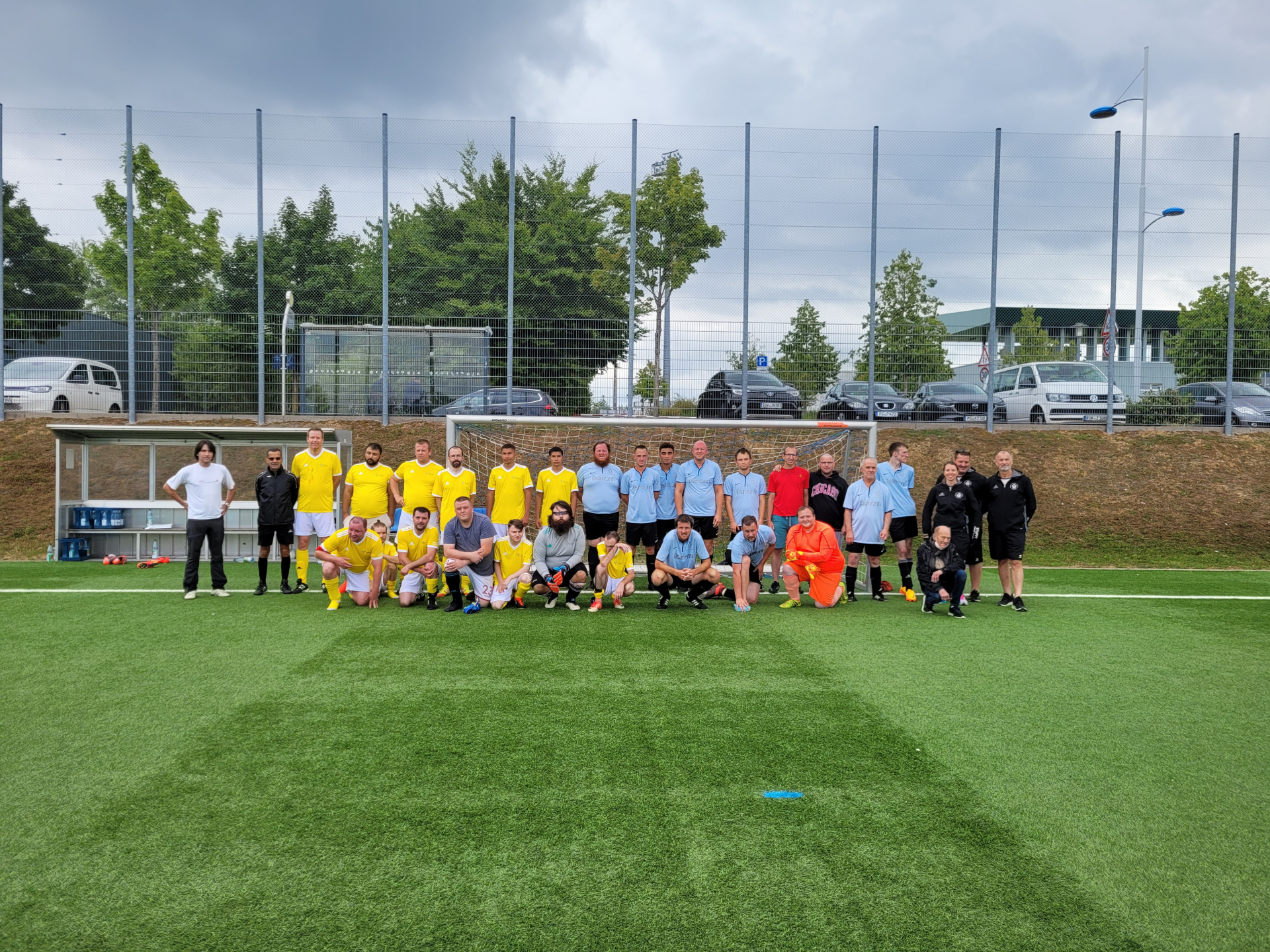 Siegermannschaft des letzten Turniers
© Pirminiuswerkstatt Pirmasens Siegermannschaft des letzten Turniers
© Pirminiuswerkstatt Pirmasens