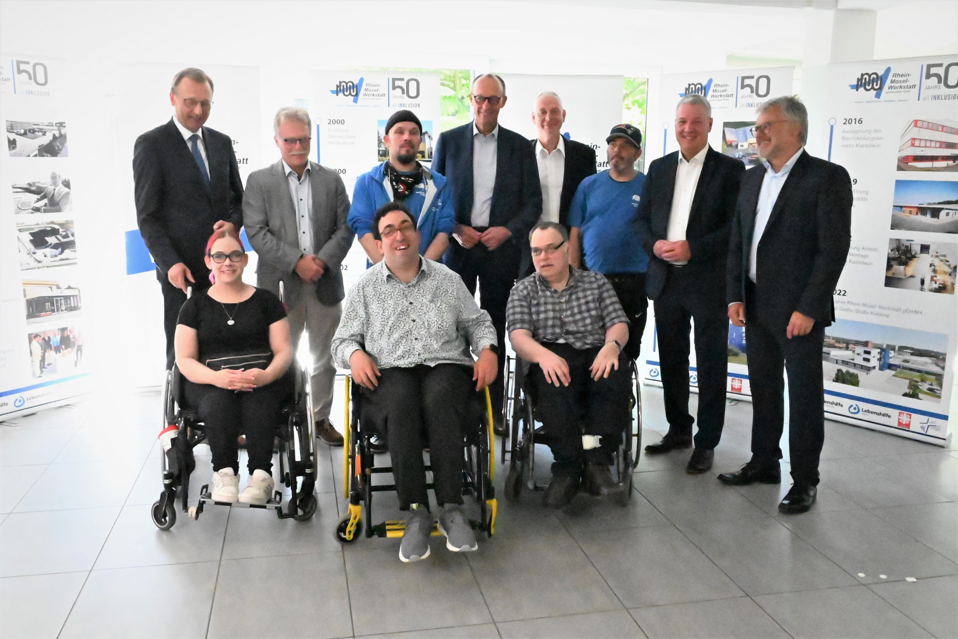 Besuch bei den Rhein-Mosel Werkstätten
© RMW Besuch bei den Rhein-Mosel Werkstätten
© RMW