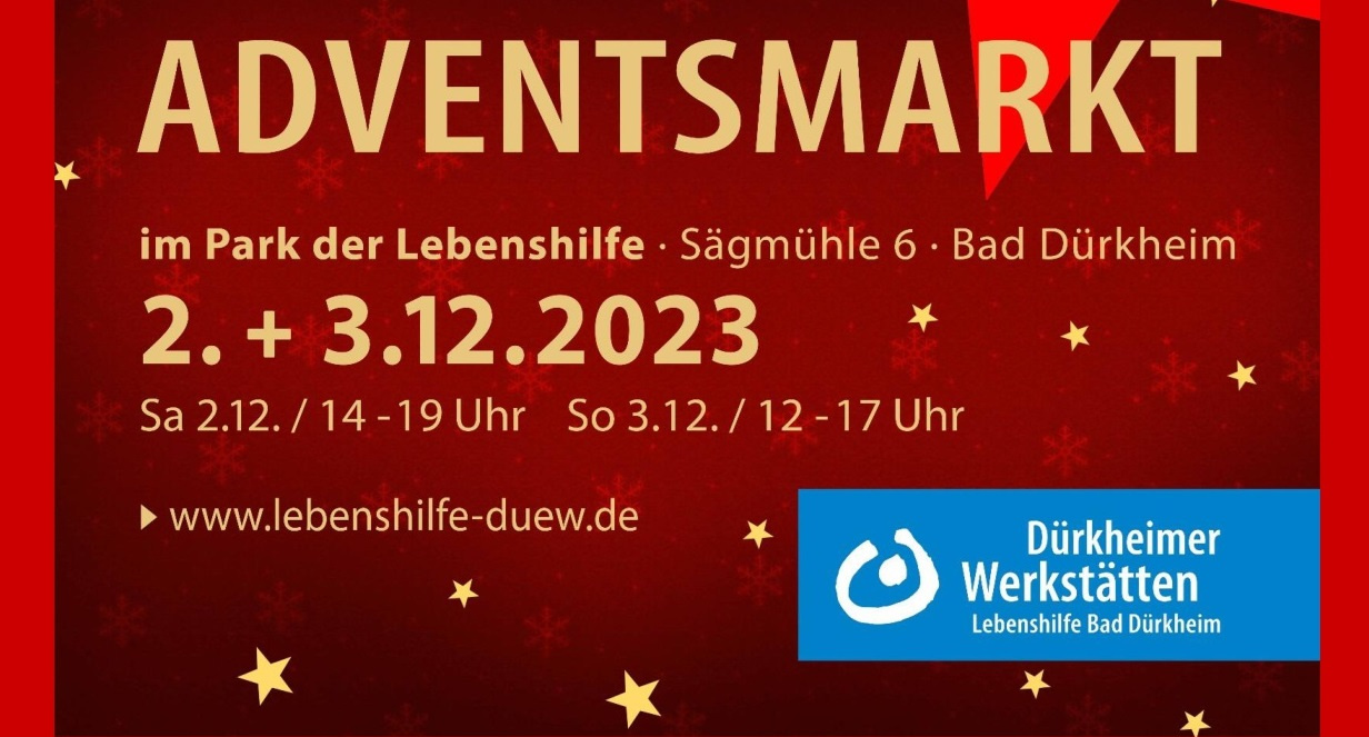 Adventsflyer
© Lebenshilfe Bad Dürkheim Adventsflyer
© Lebenshilfe Bad Dürkheim