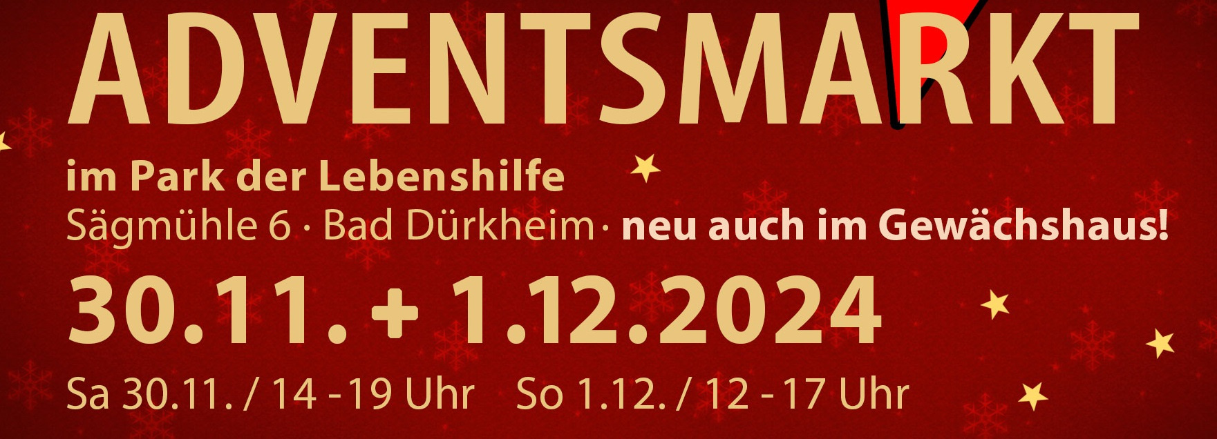 Flyer Adventsmarkt 
© LH Bad Dürkheim